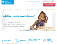 Tablet Screenshot of aldeassos.org.sv